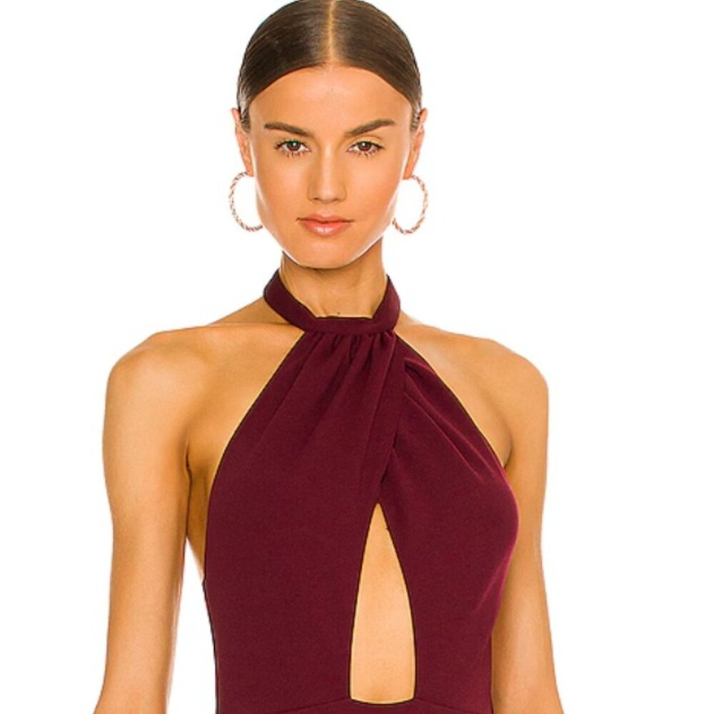 Katie May Petra Gown- Sangria( Deep Red color) STUNNING & COMFORTABLE